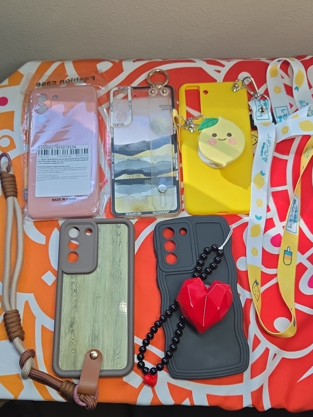 Samsung Galaxy S21 FE Phone Cases with Lanyards and Accessories